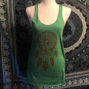 Cute green tank top